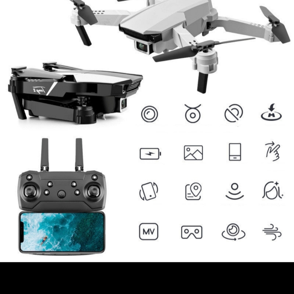 Folding Remote Control Drone 4K Dual Camera. ♤2 DRONES - Picture 5 of 5